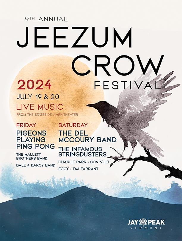 Jeezum Crow Lineup Flyer 2024
