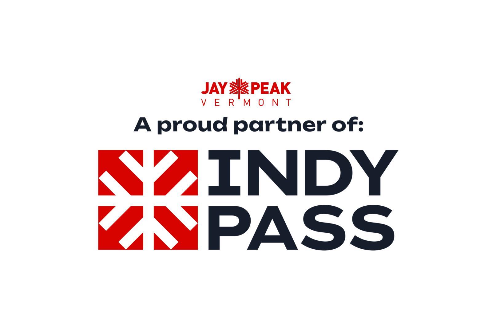 Indy Pass Jay Peak Partnership Logos